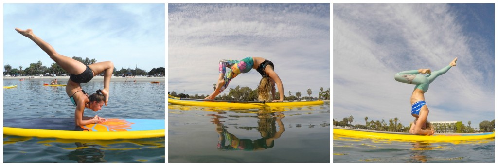 SUP Yoga Collage