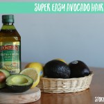 How to make an avocado hair mask.