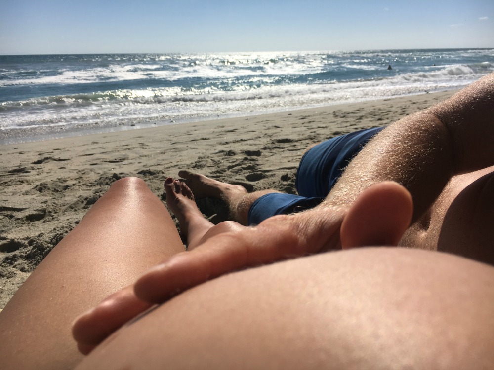 Baby Bump on the Beach
